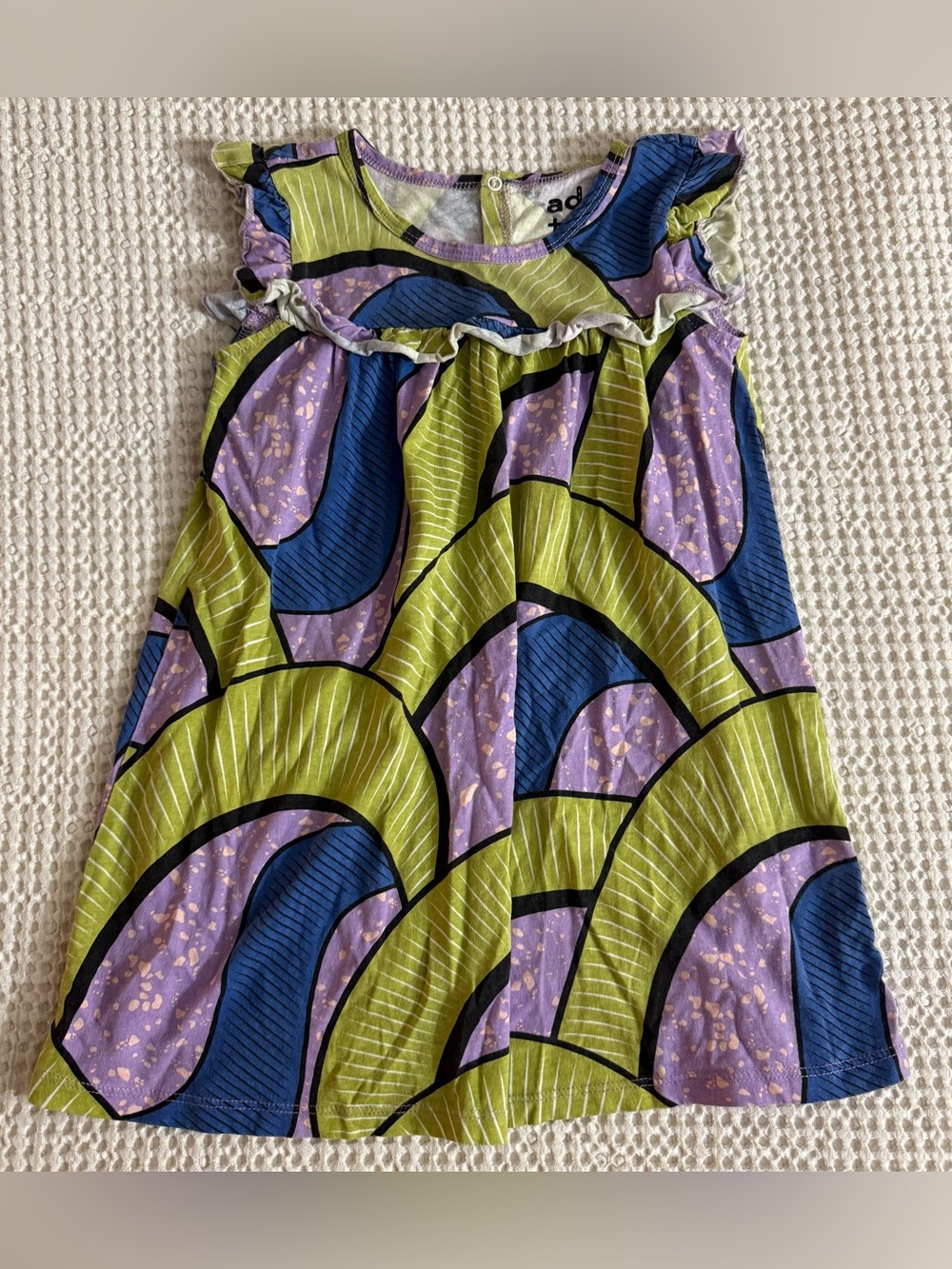 ade + ayo ruffle dress